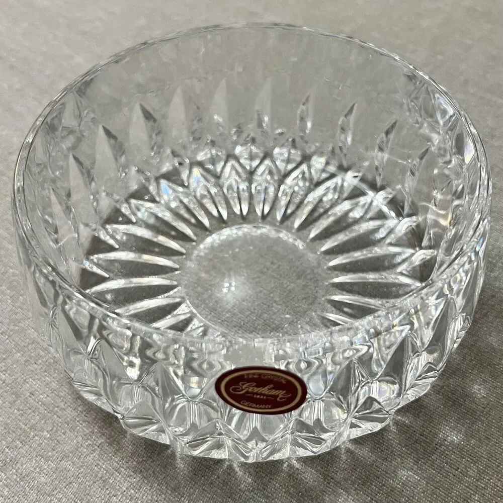 Vintage Gorham Althea Full Lead Crystal 5 3/4